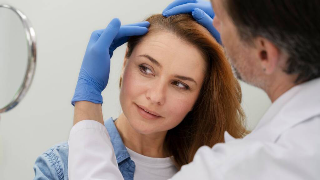 Fibryna bogatopłytkowa po przeszczepie włosów